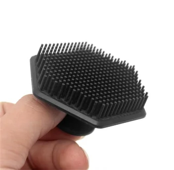 Erkekler Yüz Temizleme Scrubber Silikon Minyatür Yüz Derin Temiz Masaj Yüz tahta fırçası Güzellik Duş Cilt Bakımı Çok
