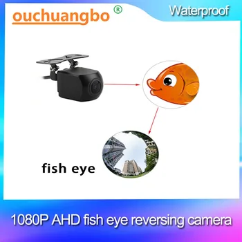 Ouchuangbo 720P AHD evrensel dikiz geri park kamerası su geçirmez iyi gece görüş ile stokta