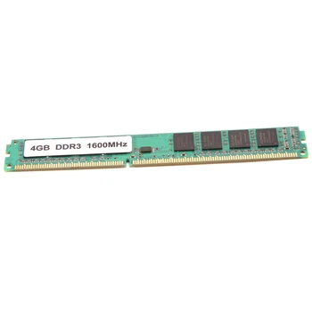 DDR3 4GB 1600Mhz PC3 12800 8 IC 240Pins Ram bellek masaüstü bilgisayar bellek sistemi için yüksek uyumlu