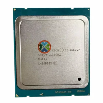 Orijinal Xeon E5 2667 v2 3.3 Ghz 8 Çekirdek 16 Konuları 25 MB Önbellek SR19W 130 W E5 2667v2 CPU E5-2667V2 İşlemci LGA 2011 CPU