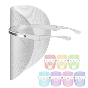 7 Renk LED fotorejuvenasyon güzellik maskesi makinesi yüz cilt bakımı güzellik cihazları kırışıklık karşıtı akne ışık tedavisi yüz beyazlatma